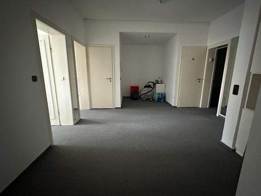 Blick in die Büroetage