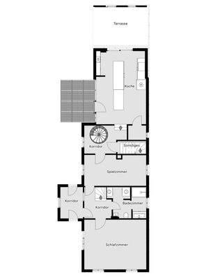 Grundrissskizze Erdgeschoss