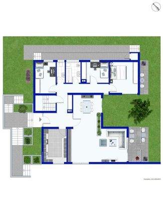 Grundriss Erdgeschoss