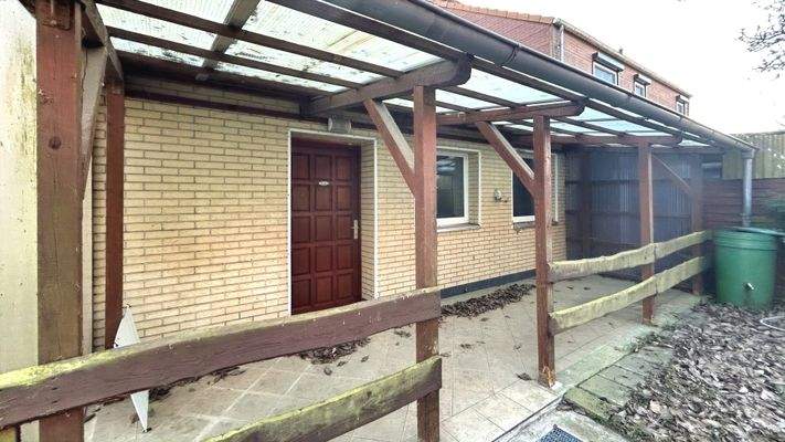 überdachte Terrasse