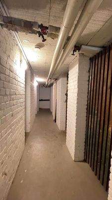 gepflegte Kellerräume