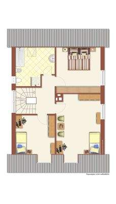 Grundriss Obergeschoss