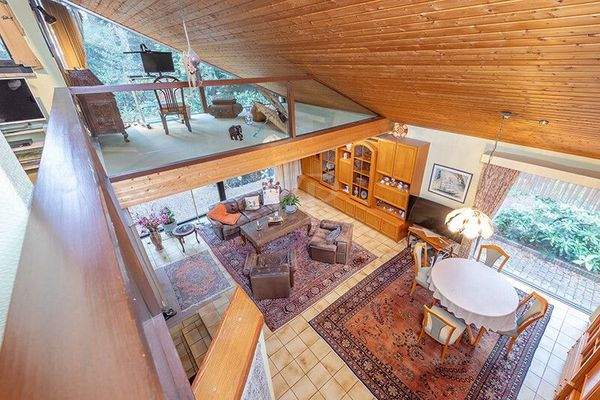 Blick von der Galerie