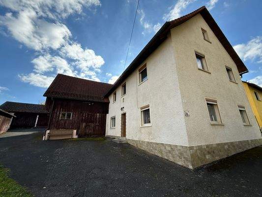 Ansicht von der Straße