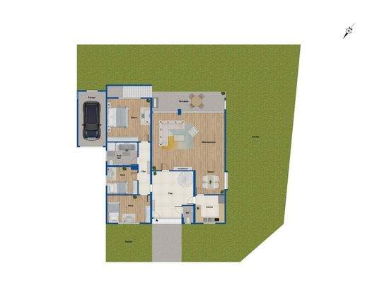 Grundriss - Erdgeschoss