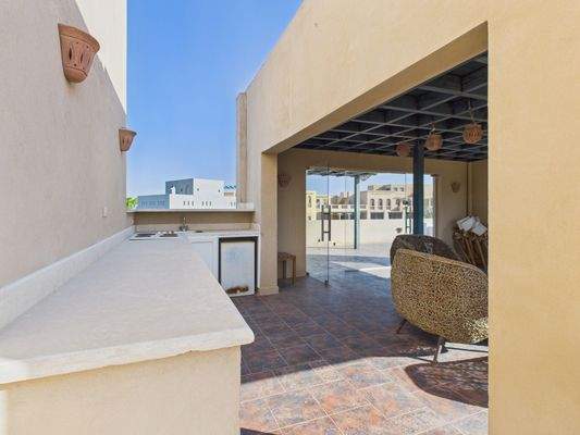 Dachterrasse mit Meerblick - Marinablick