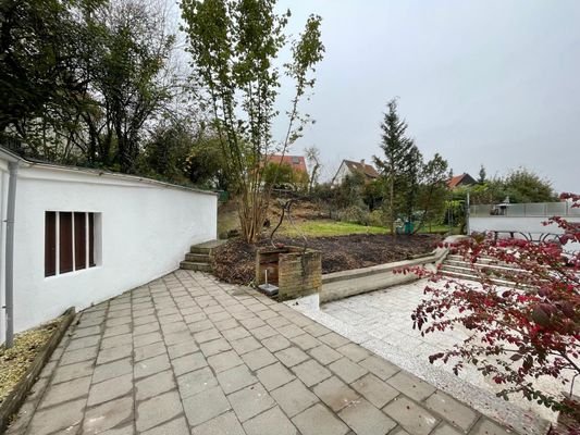 Terrasse und Garten