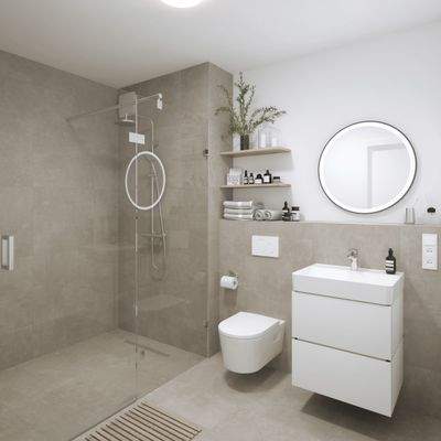 MOSAiK: Kapitalanlage in Düsseldorf (Badezimmer)