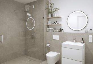 MOSAiK: Kapitalanlage in Düsseldorf (Badezimmer)