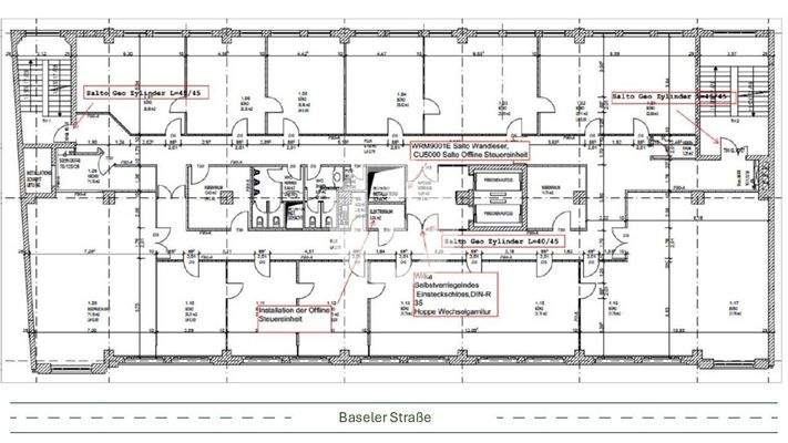 1. Obergeschoss mit ca. 712 m²