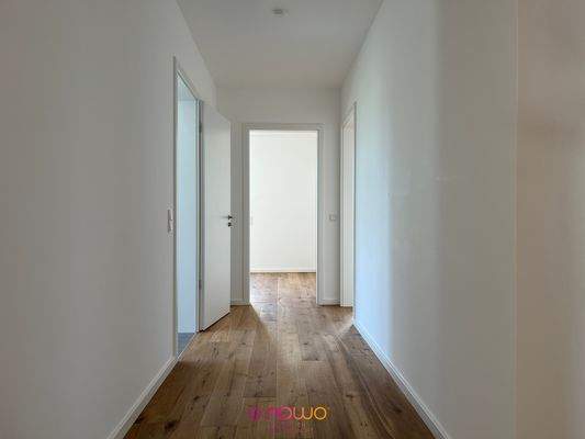 Willkommen: der Flur der Wohnung