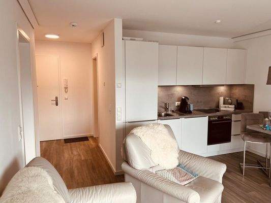 Wohnbereich und Flur