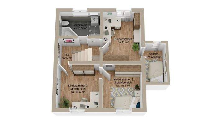 Grundriss Dachgeschoss