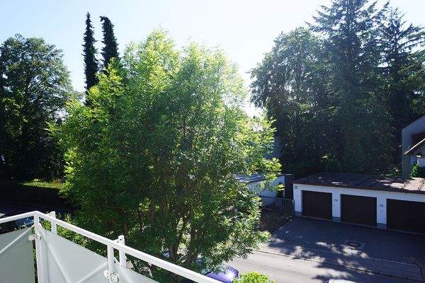 Blick vom Westbalkon