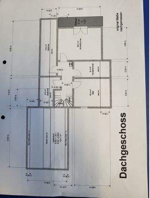 Grundriss Dachgeschoss