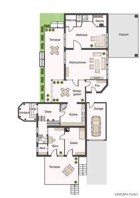 Grundriss Erdgeschoss