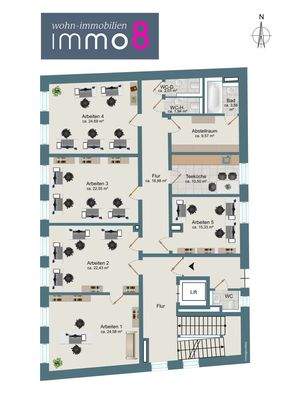 Grundriss 1. Obergeschoss