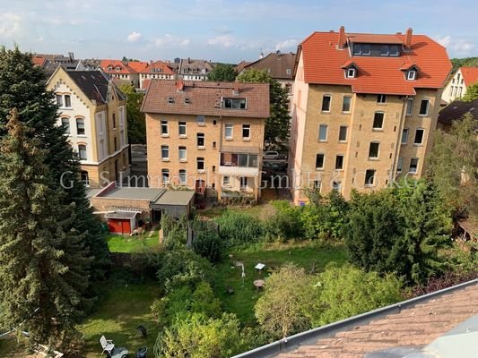 Blick von der Dachterrasse