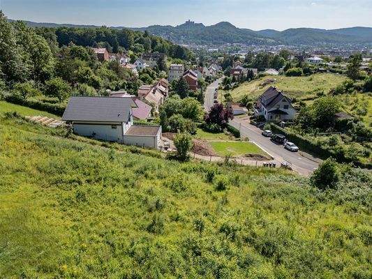 Grundstück mit Blick auf die Wartburg