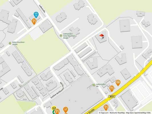 Geolyzer Kartenausschnitt