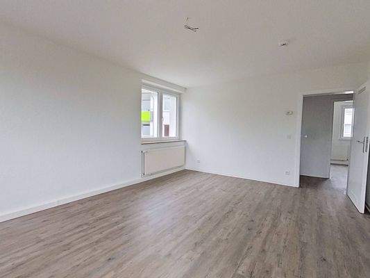 Ansicht III: Wohn- und Esszimmer