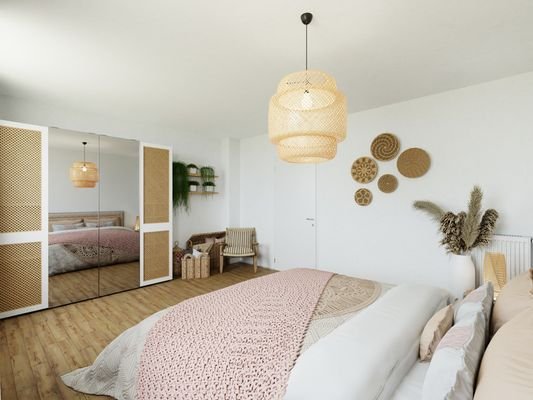 Visualisierung_Boho_Schlafzimmer