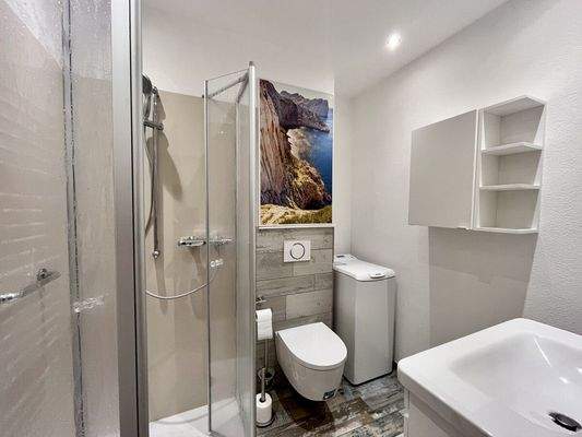 2025-3365-modernes Badezimmer mit Wandheizung und Dusche