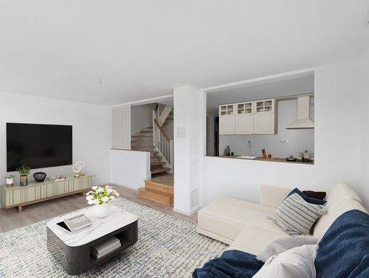 DHH - Wohnzimmer - Werz Immobilien