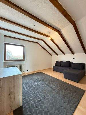 Maisonette-Wohnzimmer Dachgeschoss