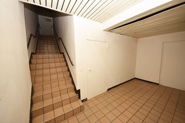 Treppenabgang Keller-Lagerfläche