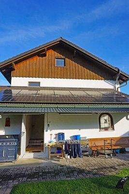 Westansicht des Hauses