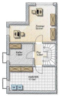 Haus 1 Untergeschoss