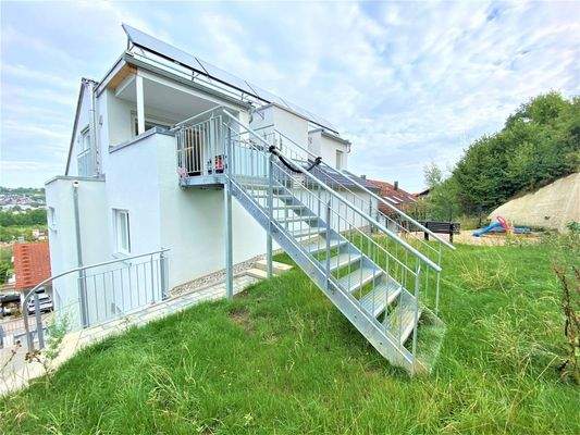 Garten hinter dem Haus