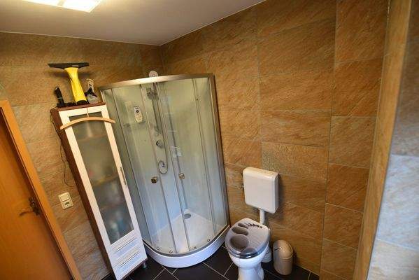 Duschbad im Erdgeschoss