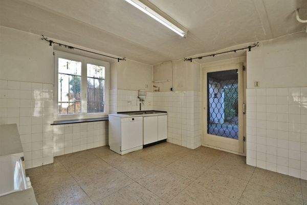 Küche im Kellergeschoss