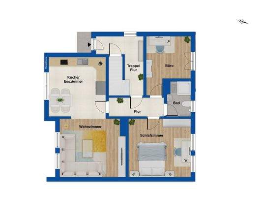 Grundriss Erdgeschoss