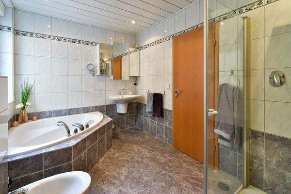 Badezimmer im Souterrain