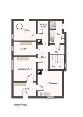 Grundriss Keller