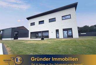 Modernes Pultdachhaus am See