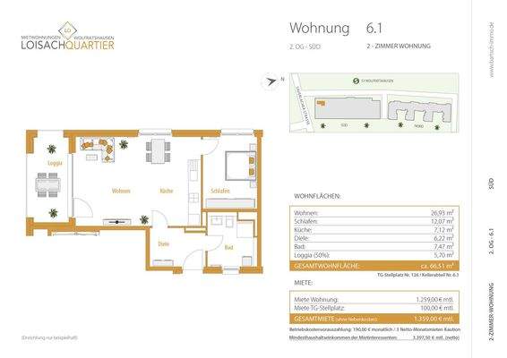 Wohnung Nr. 6.1