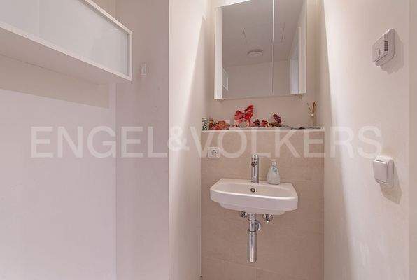 Gäste WC im Erdgeschoss