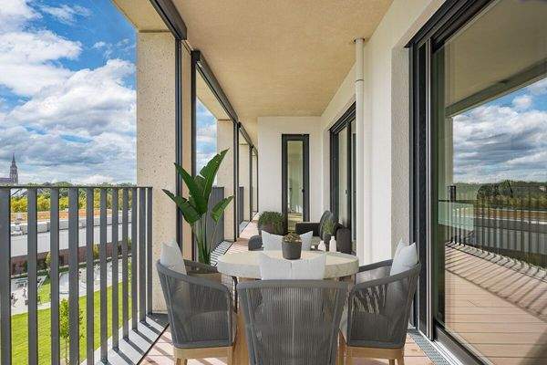 Terrasse illustriert