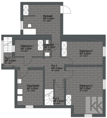 Grundriss Kellergeschoss
