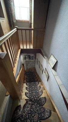 Treppe vom Obergeschoss