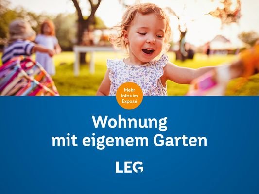 Wohnung mit Garten