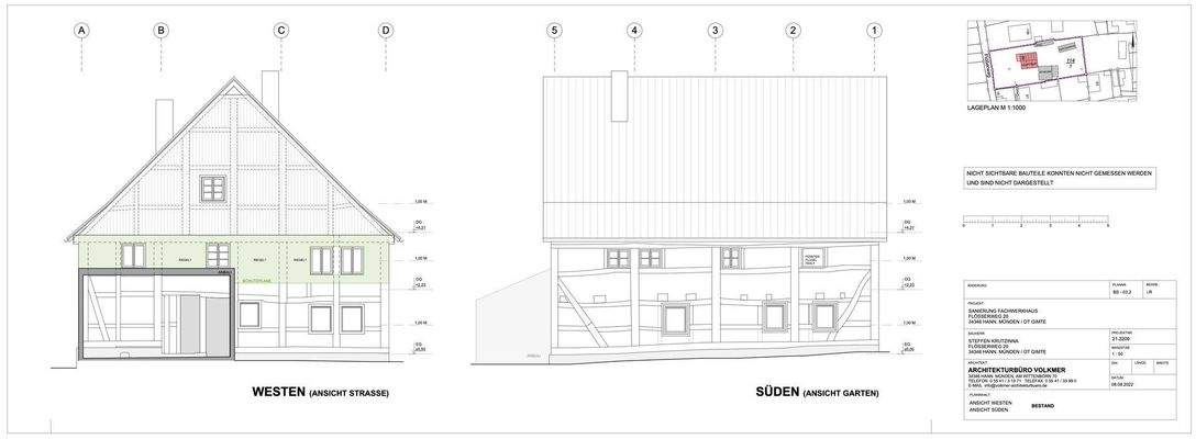 Wohnhaus Ansicht Süd West