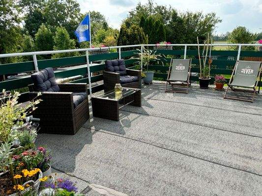 ... und Zutritt zur Dachterrasse