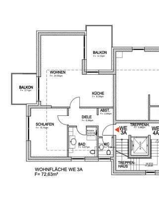 Grundriss Wohnung