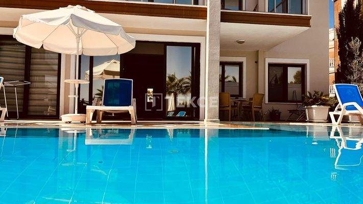 Furnished 2 Bedroom Garden Apartment in a Complex with Pool in Belek