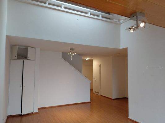 Wohnzimmer mit Galerie